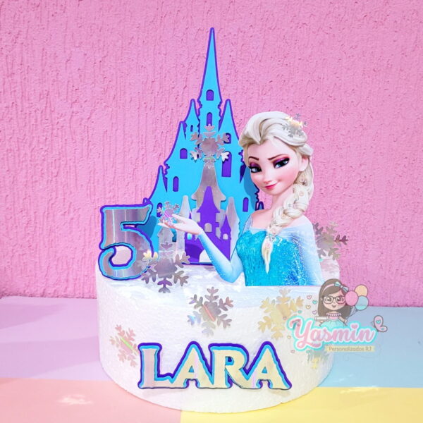 Arquivo de Corte Topo de Bolo Frozen