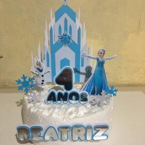 Arquivo de Corte Topo de Bolo Frozen