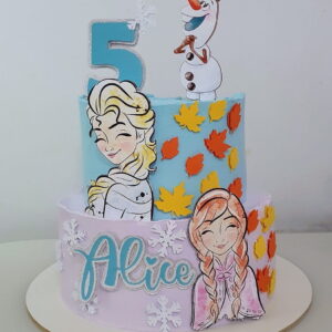 Arquivo de Corte Topo de Bolo Frozen