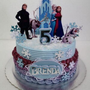 Arquivo de corte Topo de Bolo Frozen