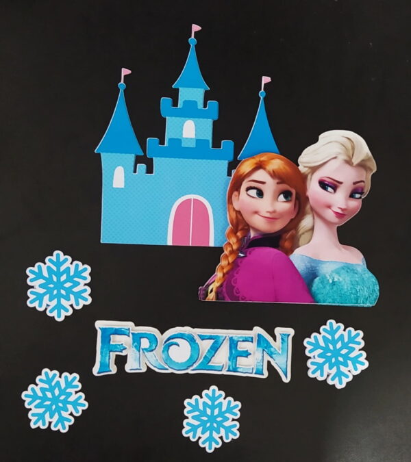 Arquivo de Corte Topo de Bolo Frozen - Image 2