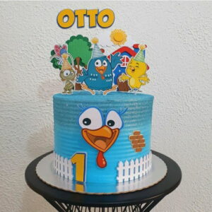 Arquivo de Corte Topo de Bolo Galinha Pintadinha Studio