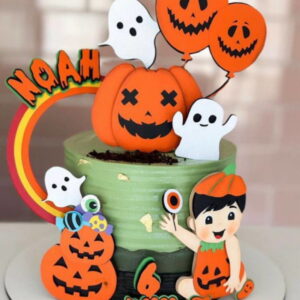 Arquivo de Corte Topo de Bolo Halloween