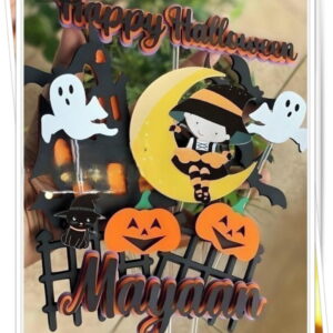 Arquivo de Corte Topo de Bolo Halloween