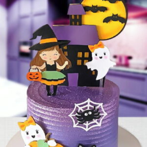 Arquivo de Corte Topo de Bolo Halloween Fantasminha