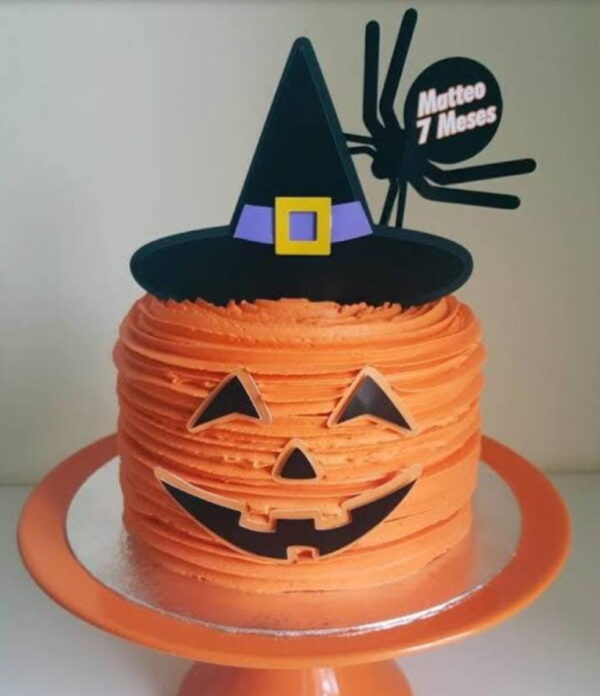 Arquivo de Corte Topo de Bolo Halloween