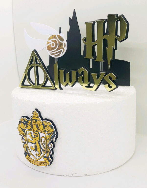 Arquivo De Corte Topo De Bolo Harry Potter - Imagem 3