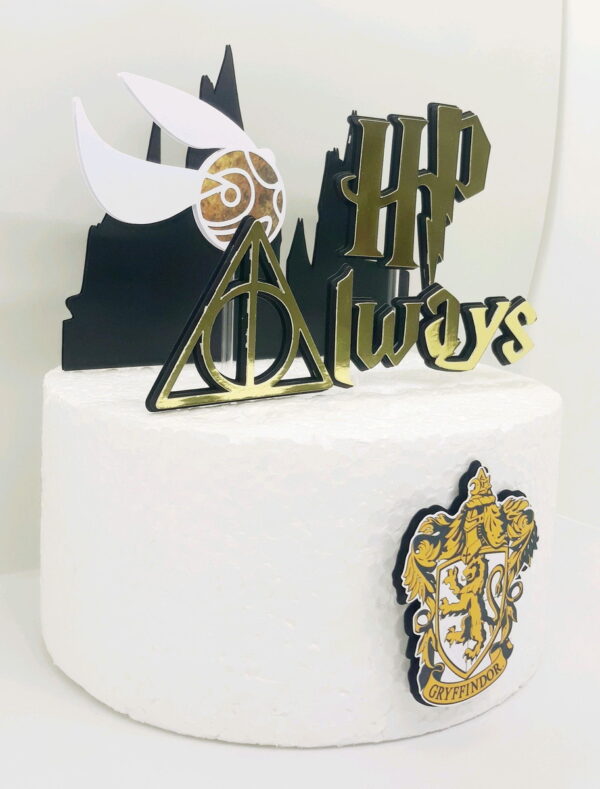 Arquivo De Corte Topo De Bolo Harry Potter - Imagem 2
