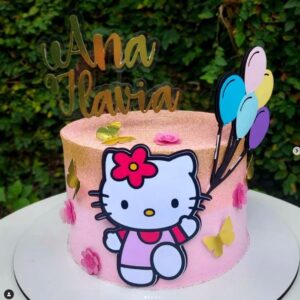 Arquivo de corte topo de bolo Hello Kitty