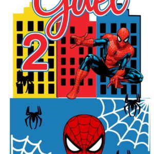 Arquivo de Corte Topo de Bolo Homem Aranha 01
