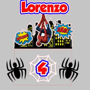 Arquivo De Corte Topo De Bolo Homem Aranha