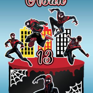 Arquivo Digital Topo de Bolo Homem Aranha #4 Pdf/jpg