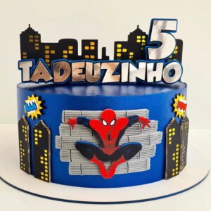 Arquivo De Corte Topo De Bolo Homem Aranha