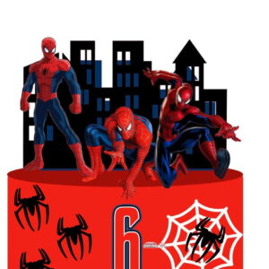 ARQUIVO DE CORTE TOPO DE BOLO HOMEM ARANHA