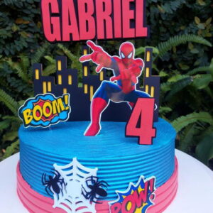 Arquivo de corte topo de bolo HOMEM ARANHA