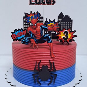 Arquivo de Corte - Topo de Bolo Homem Aranha