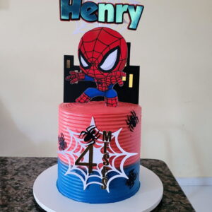 Arquivo De Corte Topo De Bolo Homem Aranha Baby Studio