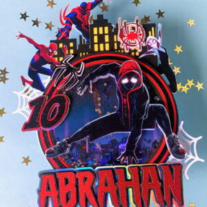 Arquivo de Corte Topo de Bolo Homem Aranha