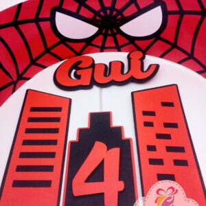 Arquivo de corte Topo de Bolo Homem Aranha - COD.: 705