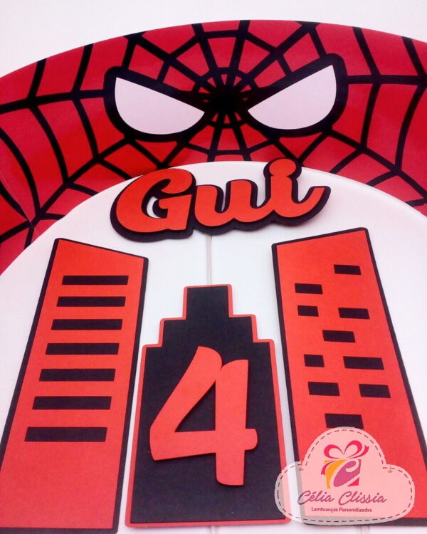 Arquivo de corte Topo de Bolo Homem Aranha - COD.: 705