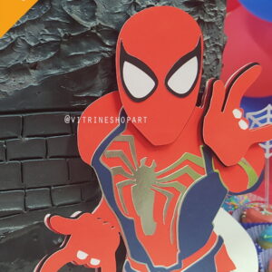 Arquivo de Corte Topo de Bolo Homem Aranha em Camadas