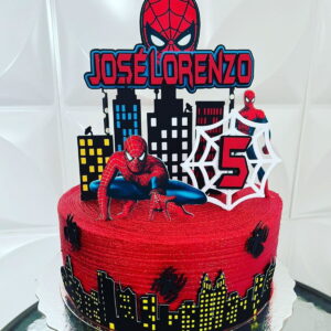 Arquivo de Corte Topo de Bolo Homem Aranha
