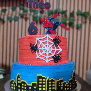 Arquivo de Corte Topo de Bolo Homem Aranha
