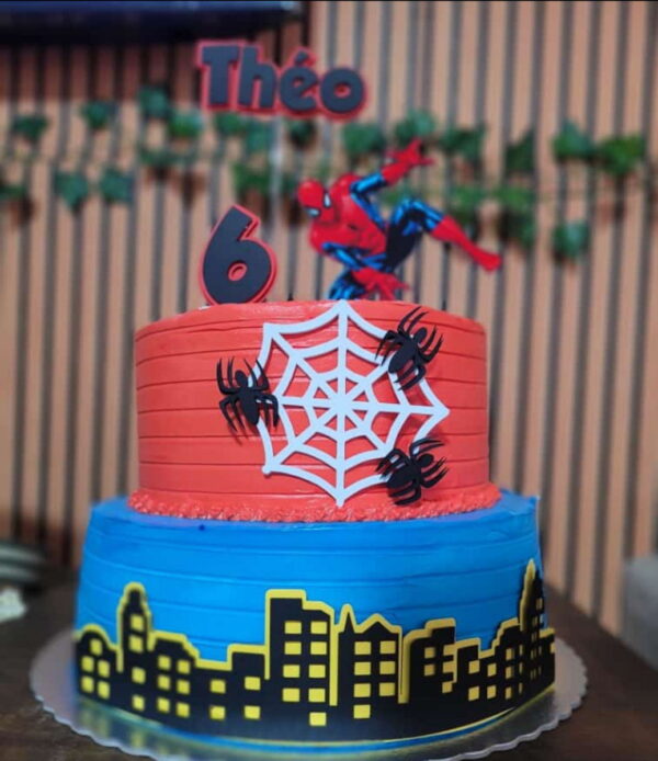 Arquivo de Corte Topo de Bolo Homem Aranha