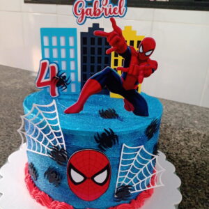 Arquivo de Corte Topo de Bolo Homem Aranha