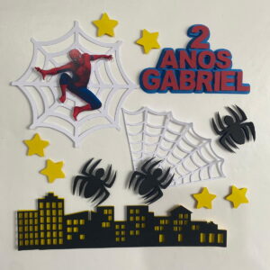 Arquivo de Corte Topo de Bolo Homem Aranha