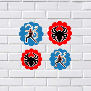 Arquivo de Corte Topo de Bolo Homem Aranha Studio 004