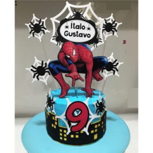 Arquivo de corte Topo de Bolo Homem Aranha STUDIO, #704