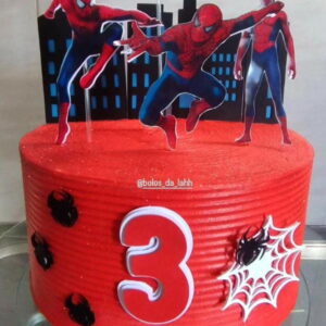 Arquivo de Corte Topo de Bolo Homem Aranha