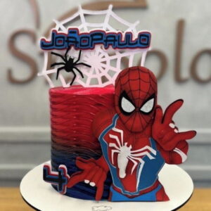 Arquivo de Corte Topo de Bolo Homem Aranha