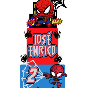Arquivo de Corte Topo de Bolo Homem Aranha