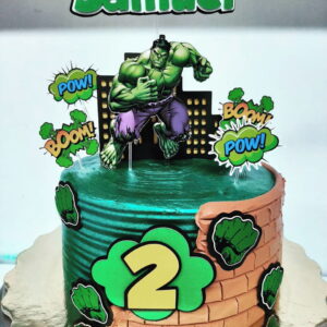 ARQUIVO DE CORTE TOPO DE BOLO HULK 2