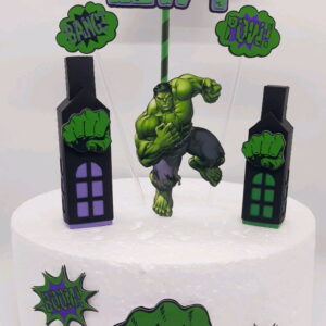 Arquivo De Corte Topo De Bolo Hulk