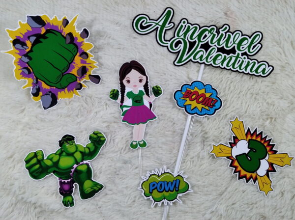 2 Arquivos - Studio - Topo de Bolo Hulk 2