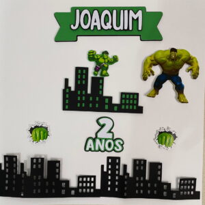 Arquivo de Corte Topo de Bolo Hulk