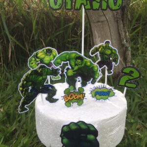 Arquivo de corte topo de bolo Hulk