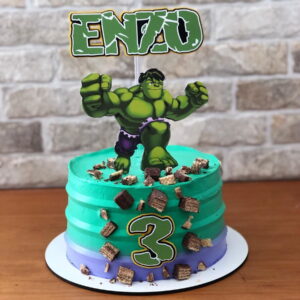 ARQUIVO DE CORTE TOPO DE BOLO HULK