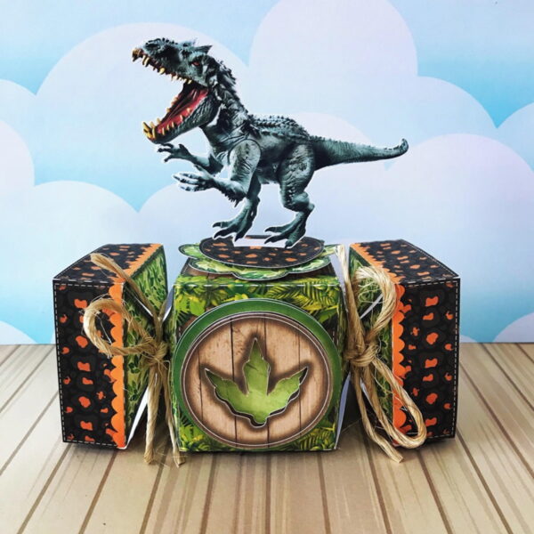 Arquivo de Corte Topo de Bolo Jurassic Park 2 CAMADAS + KIT - Image 5