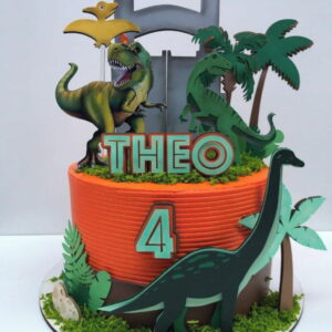 Arquivo de Corte Topo de Bolo Jurassic Park Csv182