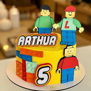 Arquivo de Corte Topo de Bolo Lego 002