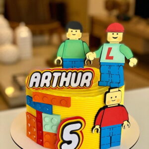Arquivo De Corte Topo De Bolo Lego