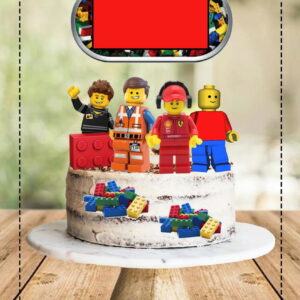 Arquivo de Corte Topo de Bolo Lego