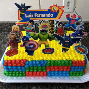 ARQUIVO DE CORTE TOPO DE BOLO LEGO