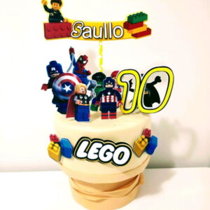 Arquivo de corte topo de bolo Lego