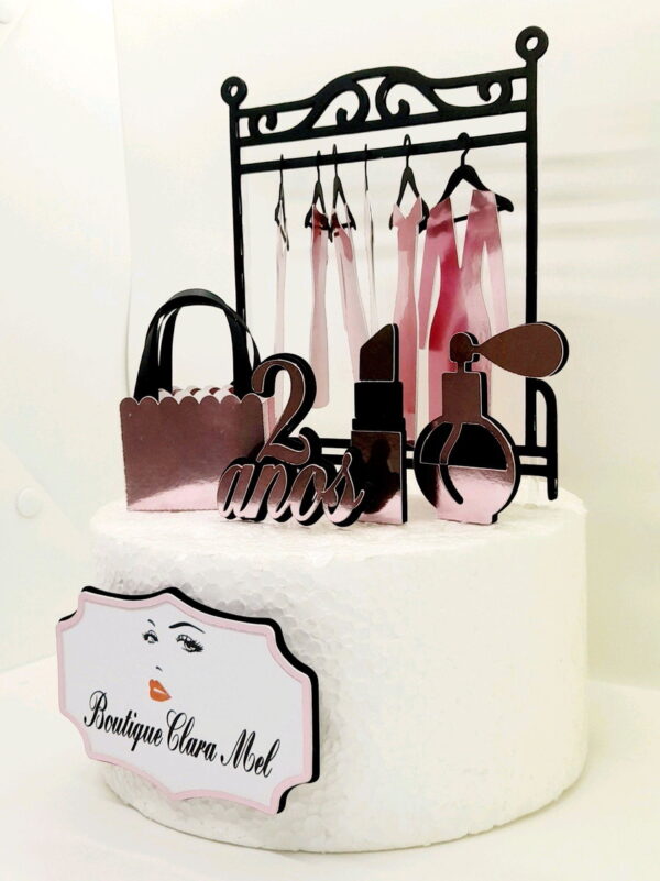Arquivo De Corte Topo De Bolo Loja / Boutique - Image 3