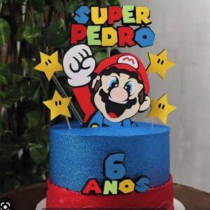 Arquivo de Corte Topo de Bolo Mario 18